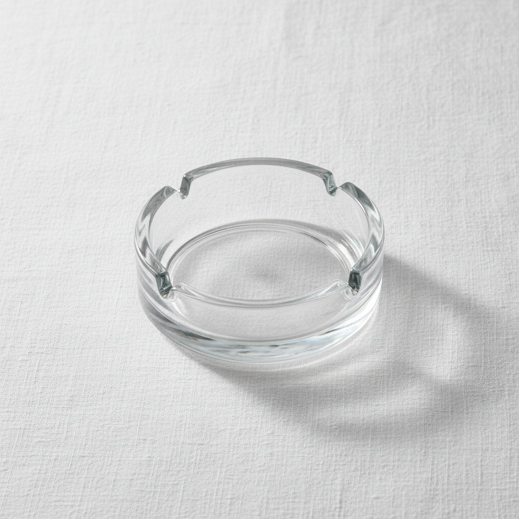 Glass Circular Ashtray