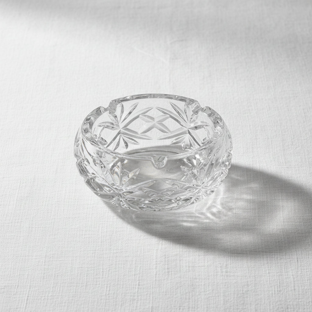 Glass Semi-Sphere Ashtray