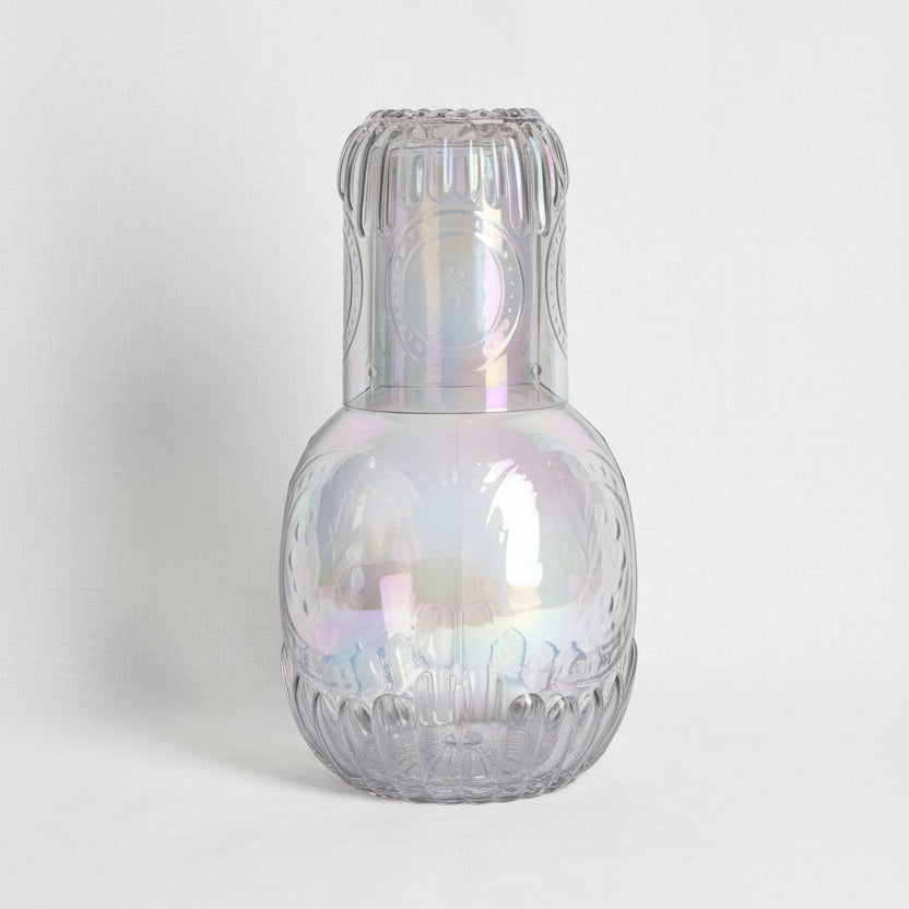 Colored Water Carafe And Glass Set 600ml