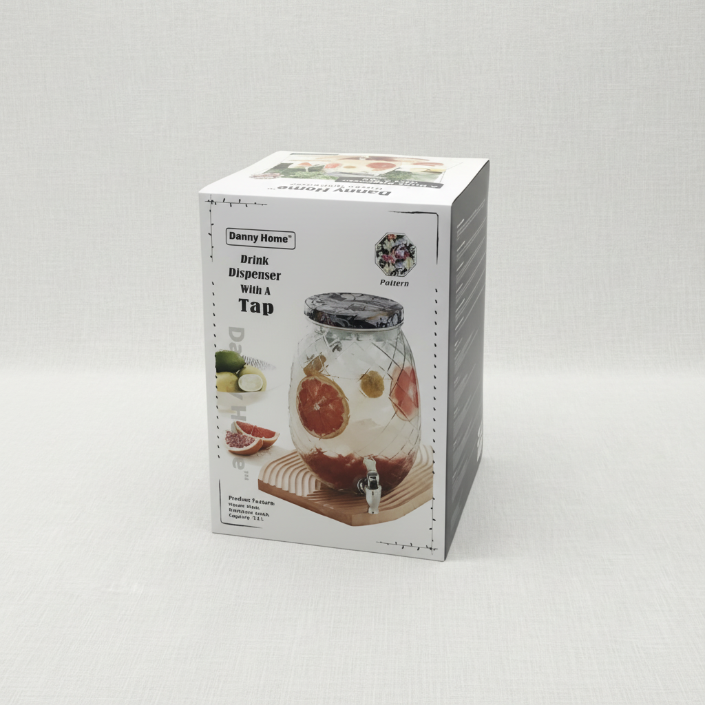 Drinks Dispenser Storage With Tap 5.5L