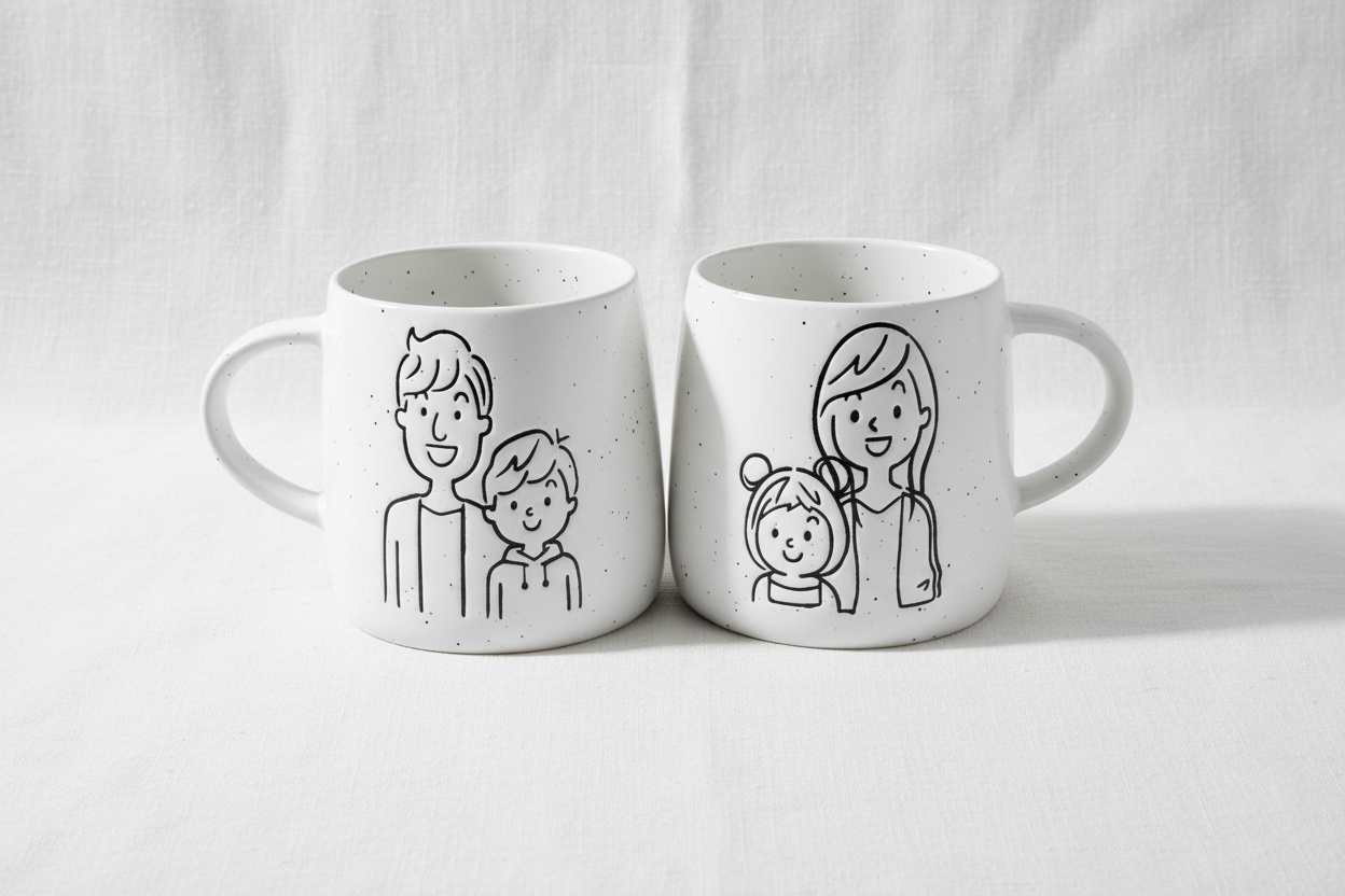 Grey Speckled Coffee Mug 400ml