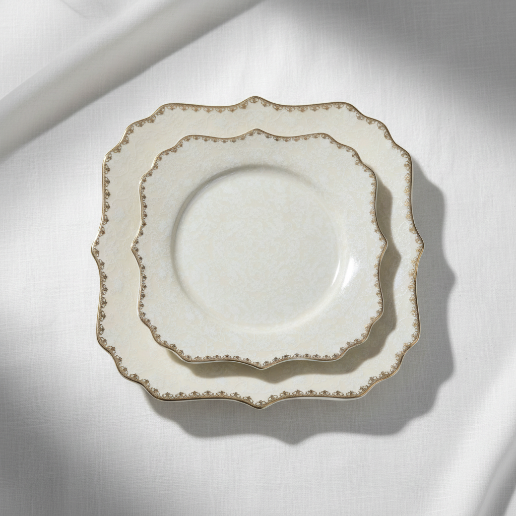 The Minimalist Hospitality Pavilion (Grey Dinner Set of 66 Pcs)