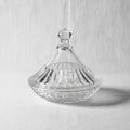 Deli Glass Cookies Bowl W/Cover