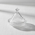 Deli Glass Cookies Bowl W/Cover