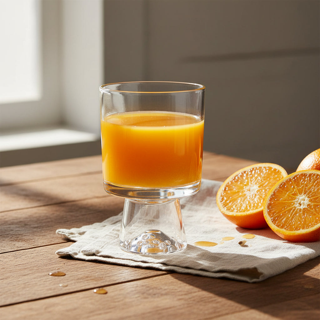 The Solstice Minimalist Glassware Curation (6-Piece Sherbet Set, 342ml)