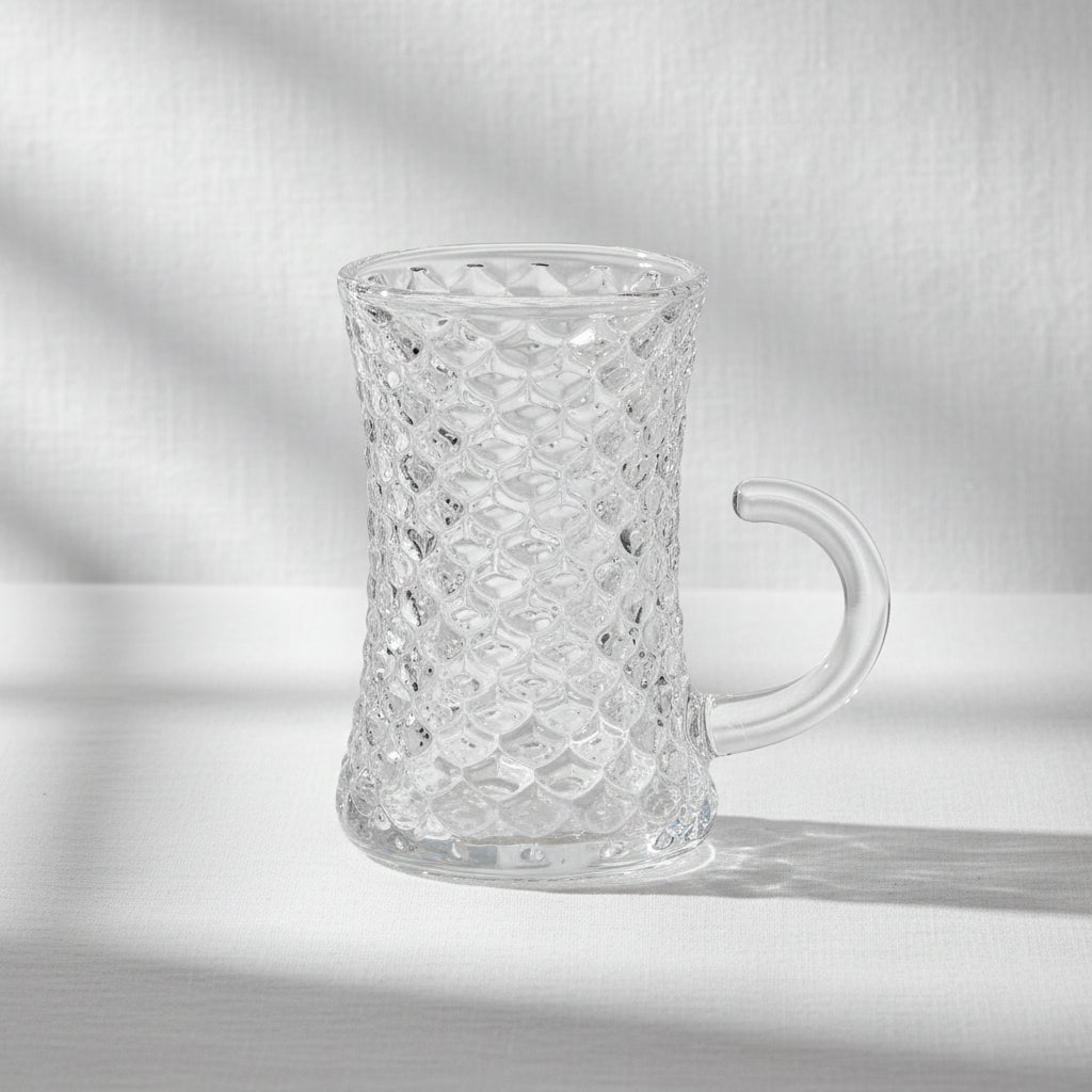 Tea Istikana Glass Set of 6 Pcs 185ml