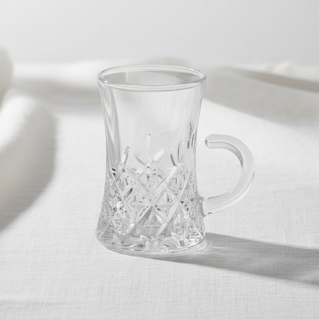 Tea Istikana Glass Set of 6 Pcs 185ml