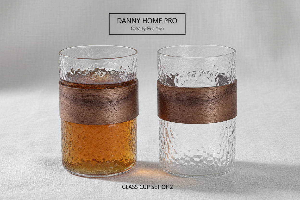 Glass Cup Set of 2 310ml