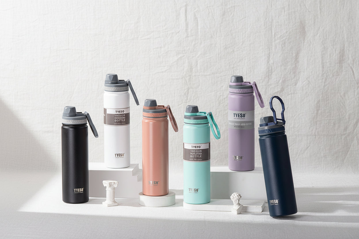 TYESO REVIVE Sports Hydration Bottle with Foldable Handle 750ml