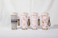 Floral 2 in 1 Steel Tumbler Coffee Cup 520ml