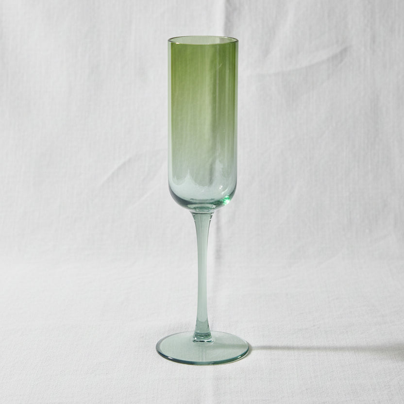 Orange Crystal 4 Pcs Sherbet Glasses 200ml