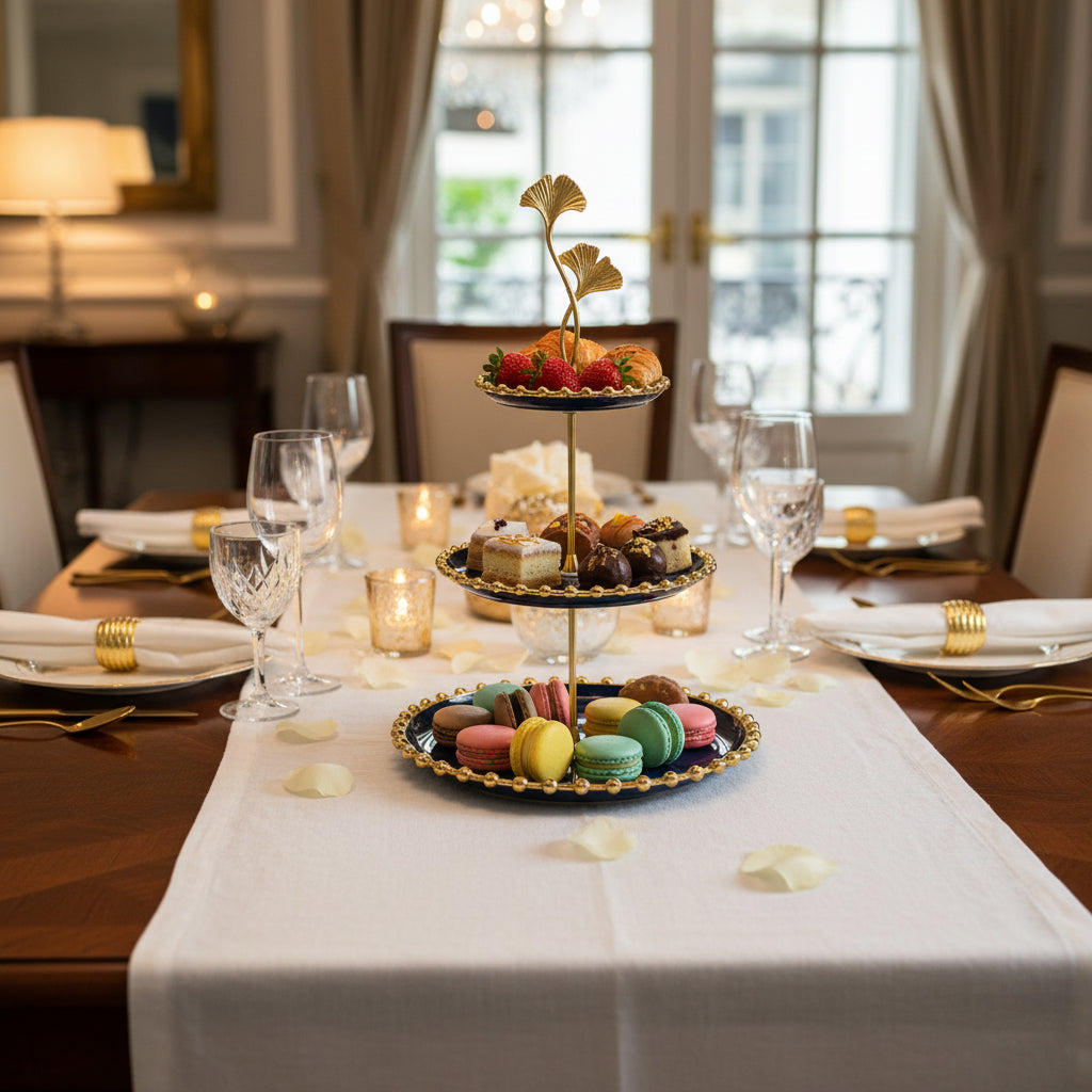 The Artisan 3-Tier Ceramic Candy & Confectionery Tower