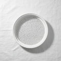 Plastic Serving Tray (Grey/White/Beige Mix) - 25x25cm