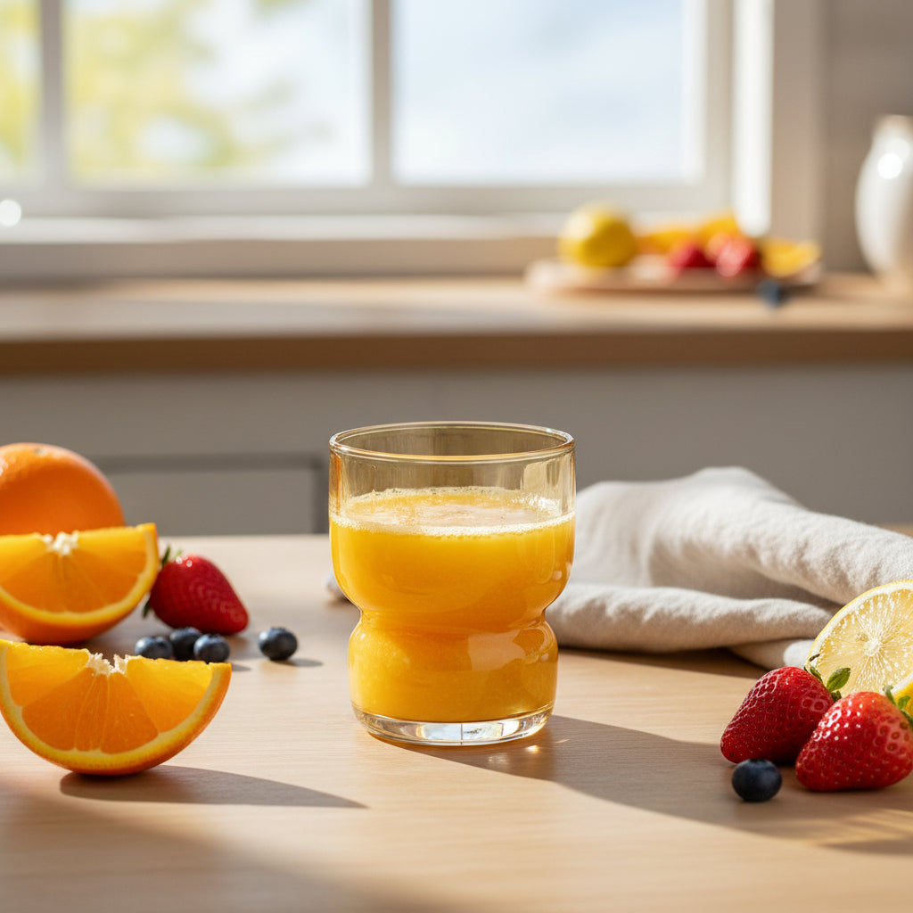 The Glass Sherbet & Juice Set