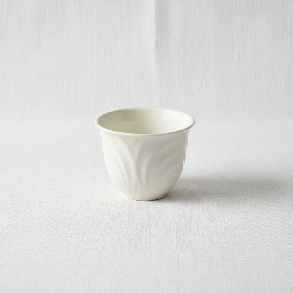 12-Piece Small Ceramic Moonlight Coffee Cup Set (Design 4)