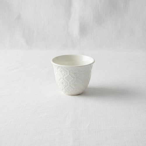 12-Piece Small Ceramic Moonlight Coffee Cup Set (Design 4)