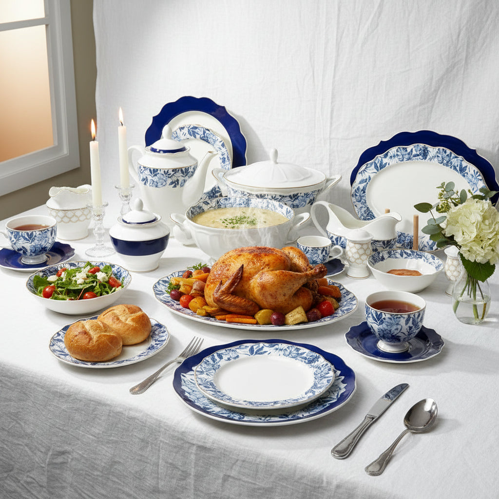 Dinner Set - Style 615 (113-Piece)