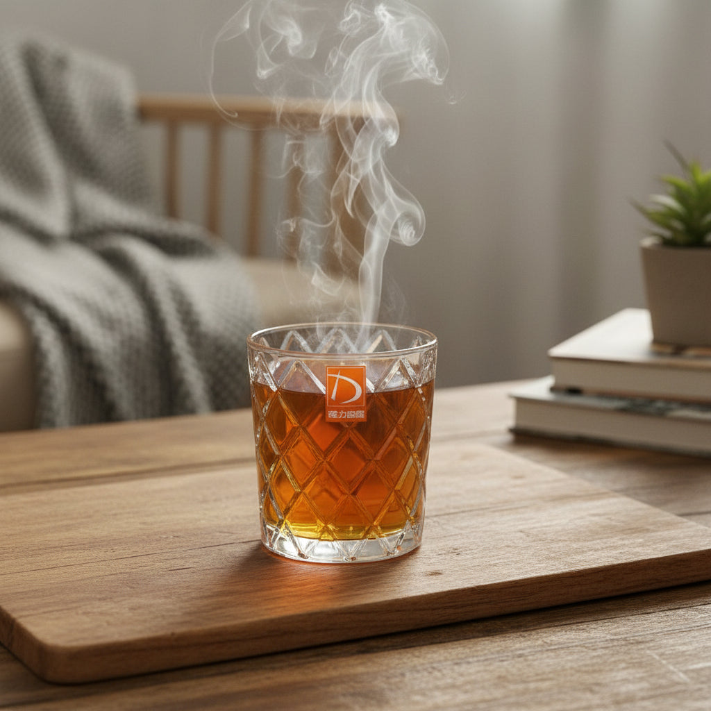 Deli Glass 6-Piece Glass tea cup set 320mm