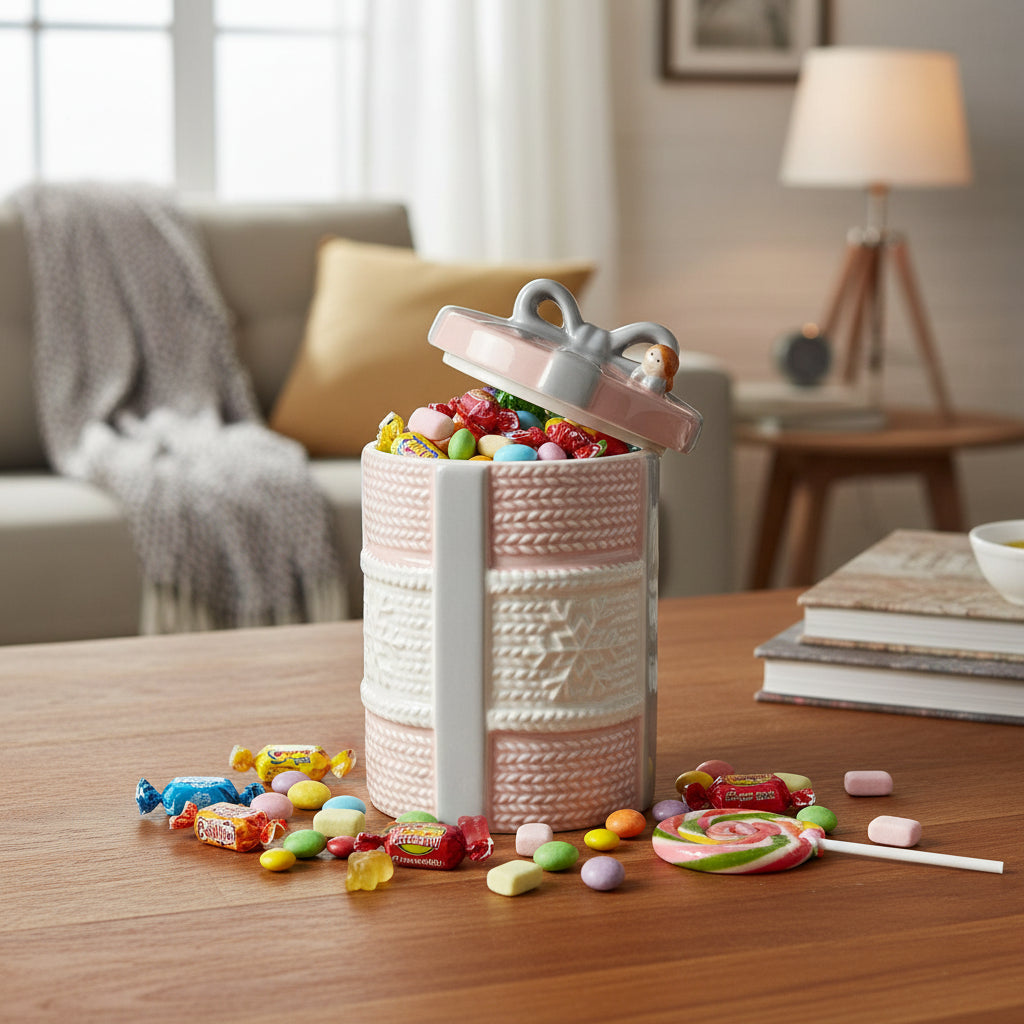 The Ceres Minimalist Ceramic Airtight Storage Jar