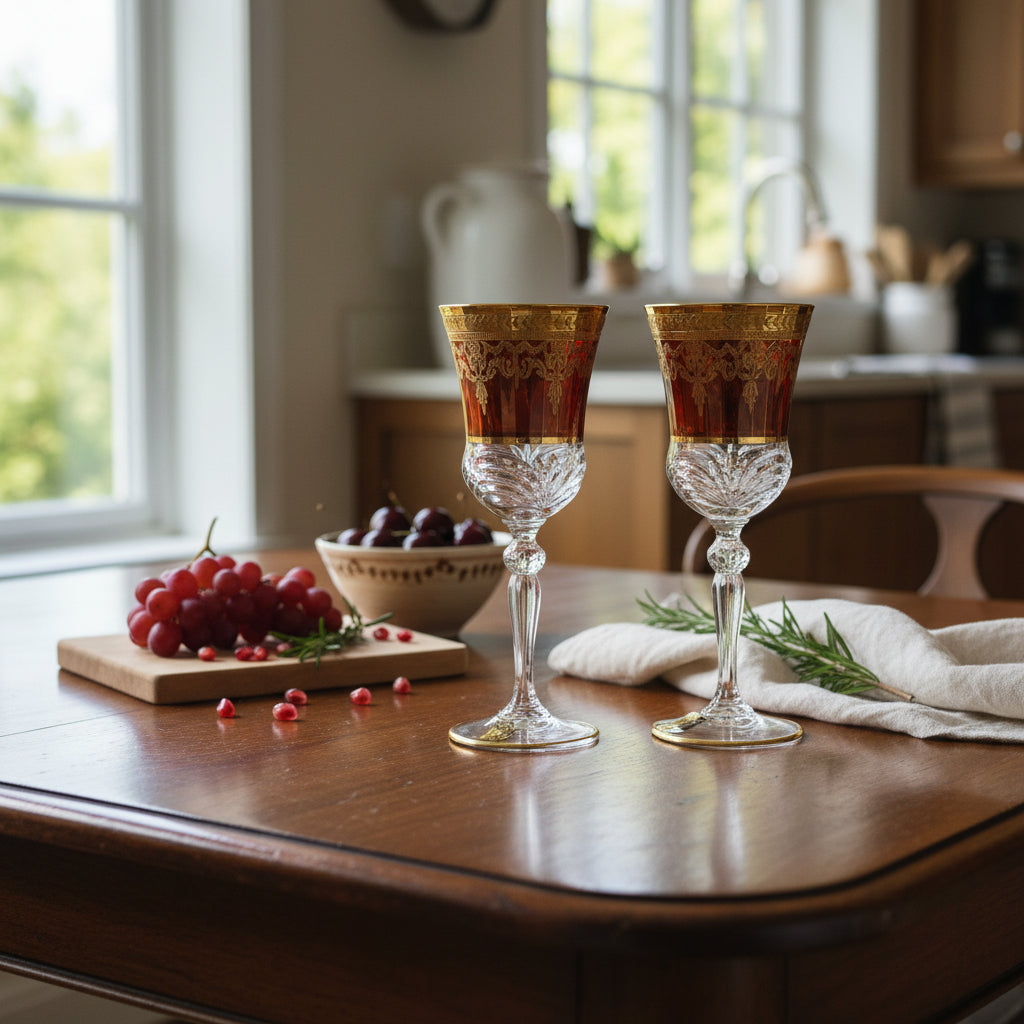 The Minimalist Hospitality Pavilion (Glass Italian Juice Glass 6 Pcs)