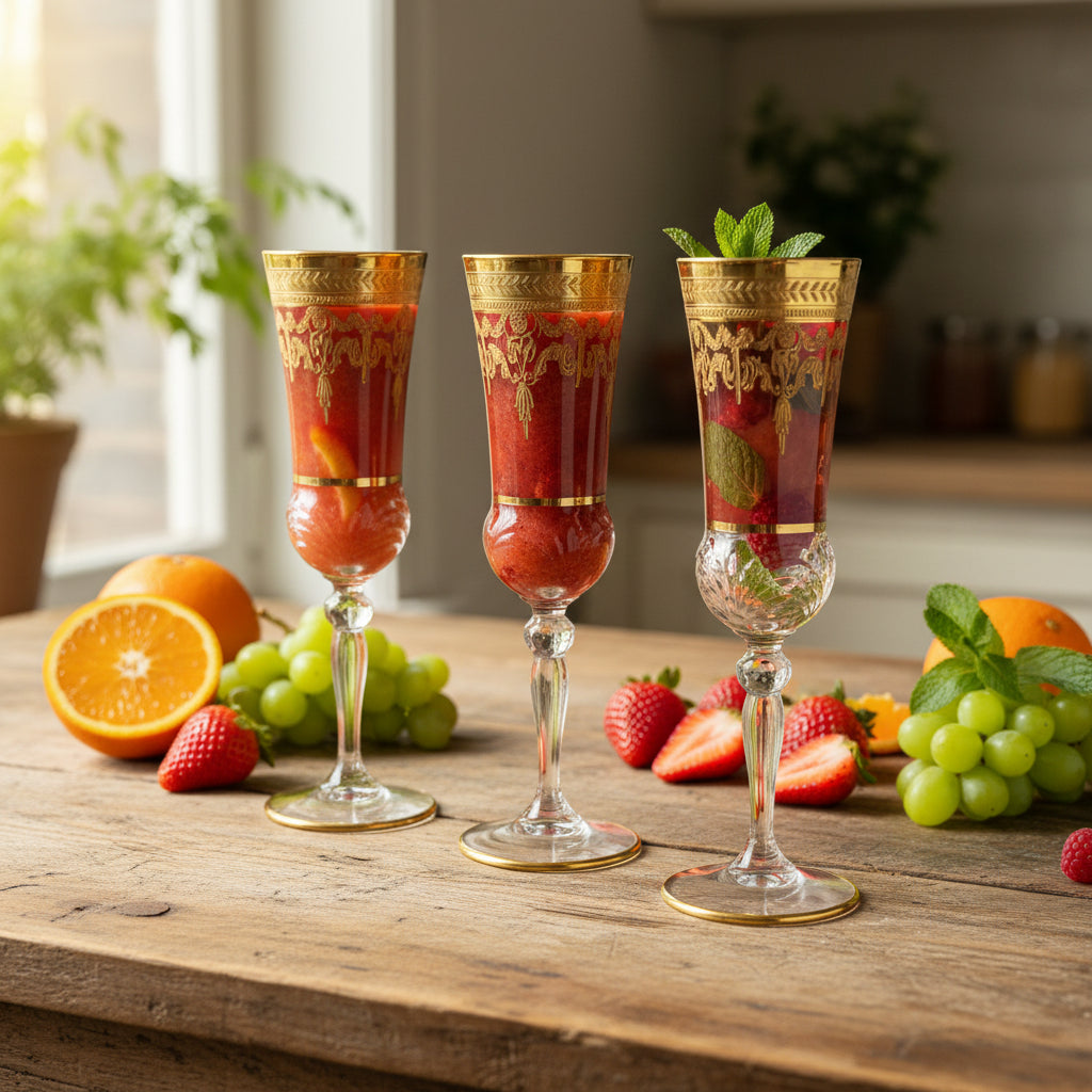 The Minimalist Hospitality Pavilion (Glass Italian Juice Glass 6 Pcs)