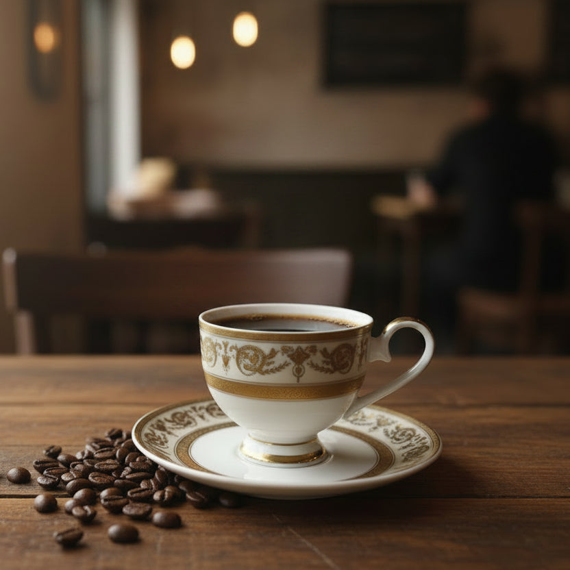with Saucer Coffee Cup Tea (24-Piece)