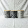The Element Large Glass Spice Jar Set (3-Piece)