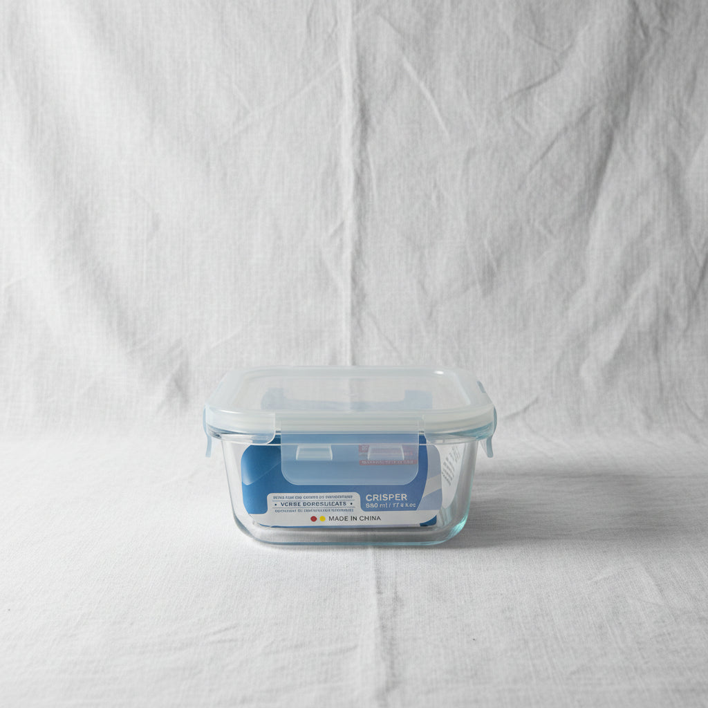 The Meridian Crystalline Glass Refrigerator Food Container