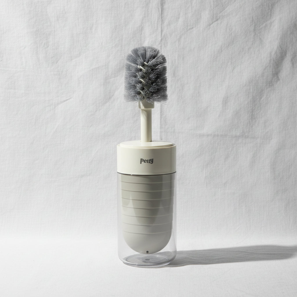 The Minimalist Sanctuary Pavilion (Acrylic Toilet Brush)