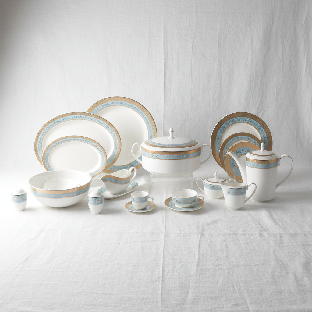 Bangladeshi Dinner Set (126-Piece) - Style 741