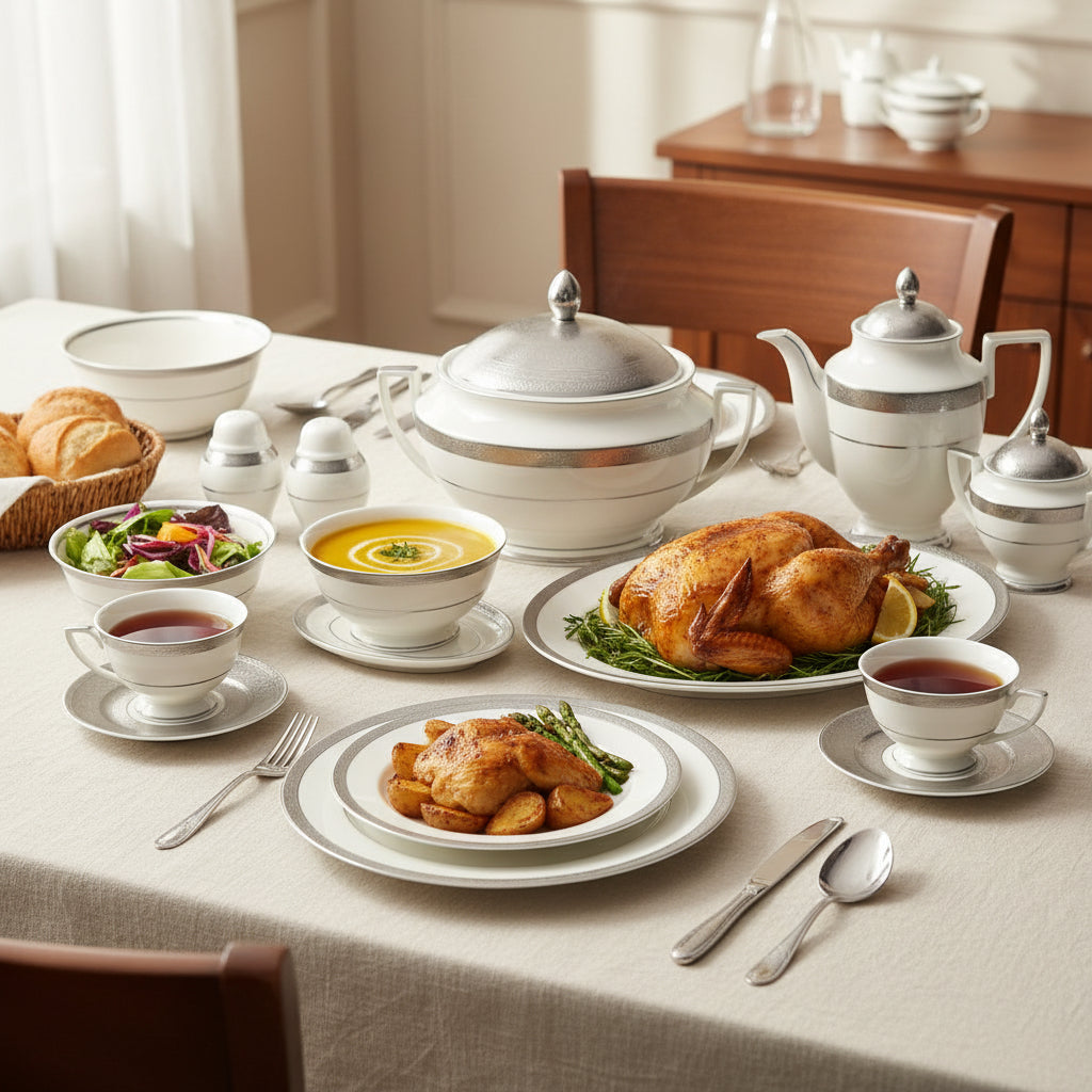 Dinner Set (113-Piece) - Style 733
