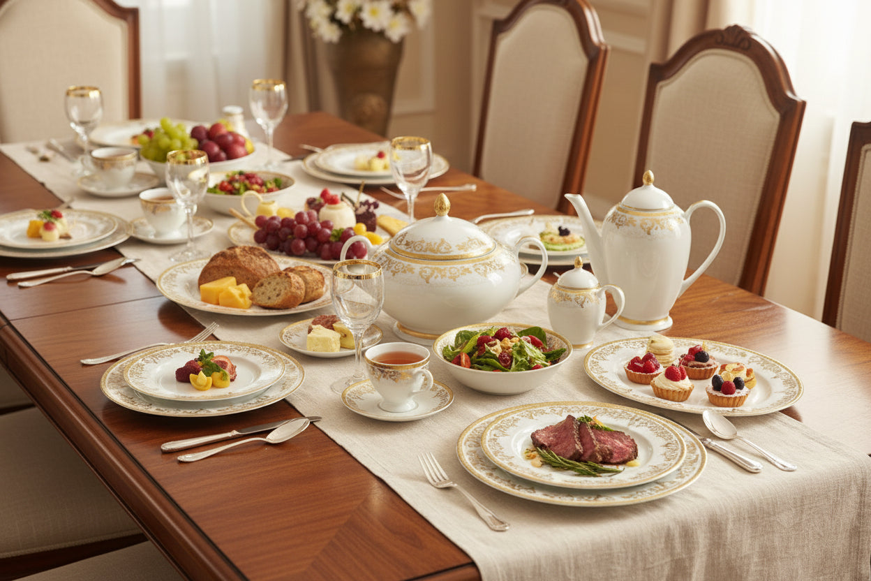 Dinner Set (112-Piece) - Style 727