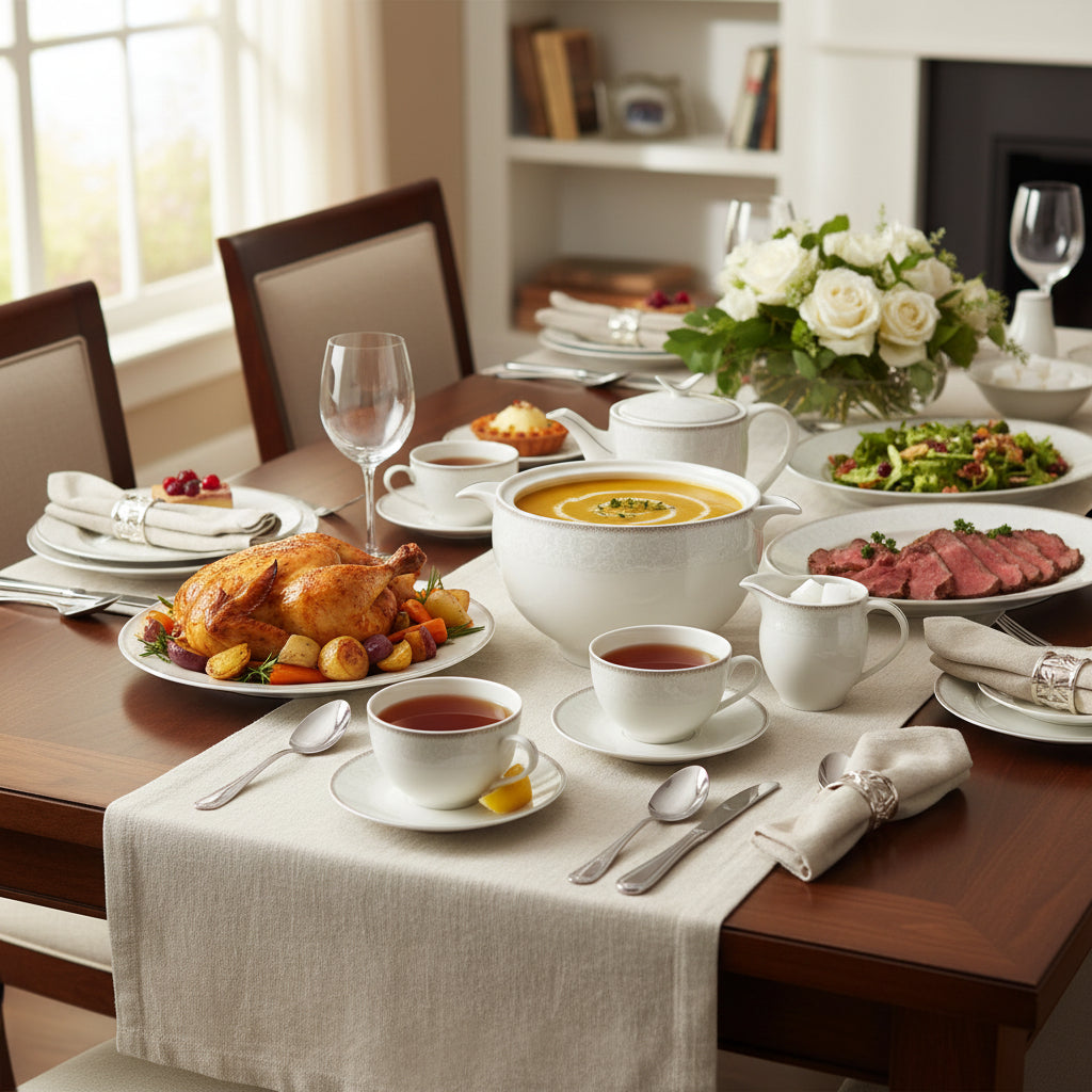 Butterfly Dinner Set (60-Piece) - Style 927