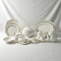 Thai Fan-Shaped Dish Dinner Set (60-Piece) - Style 264