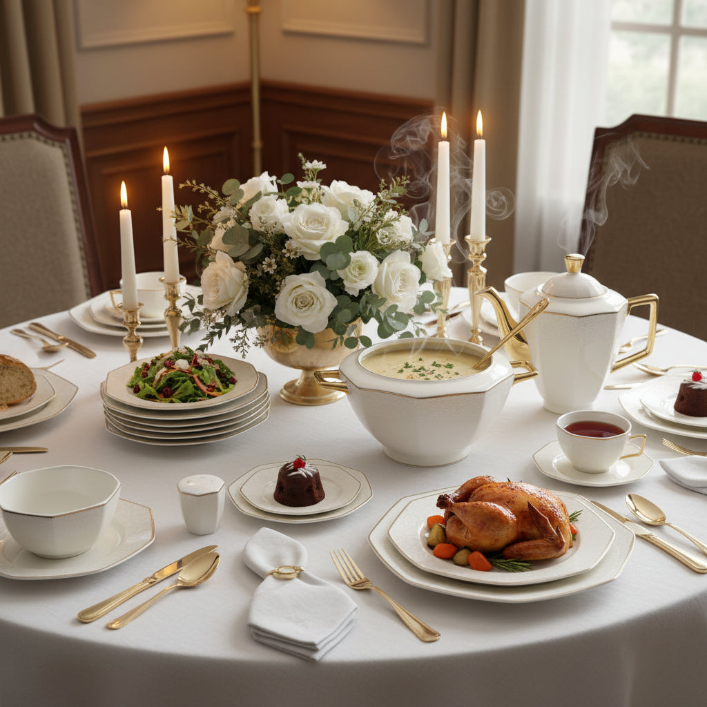 California Dinner Set (60-Piece) - Style 939