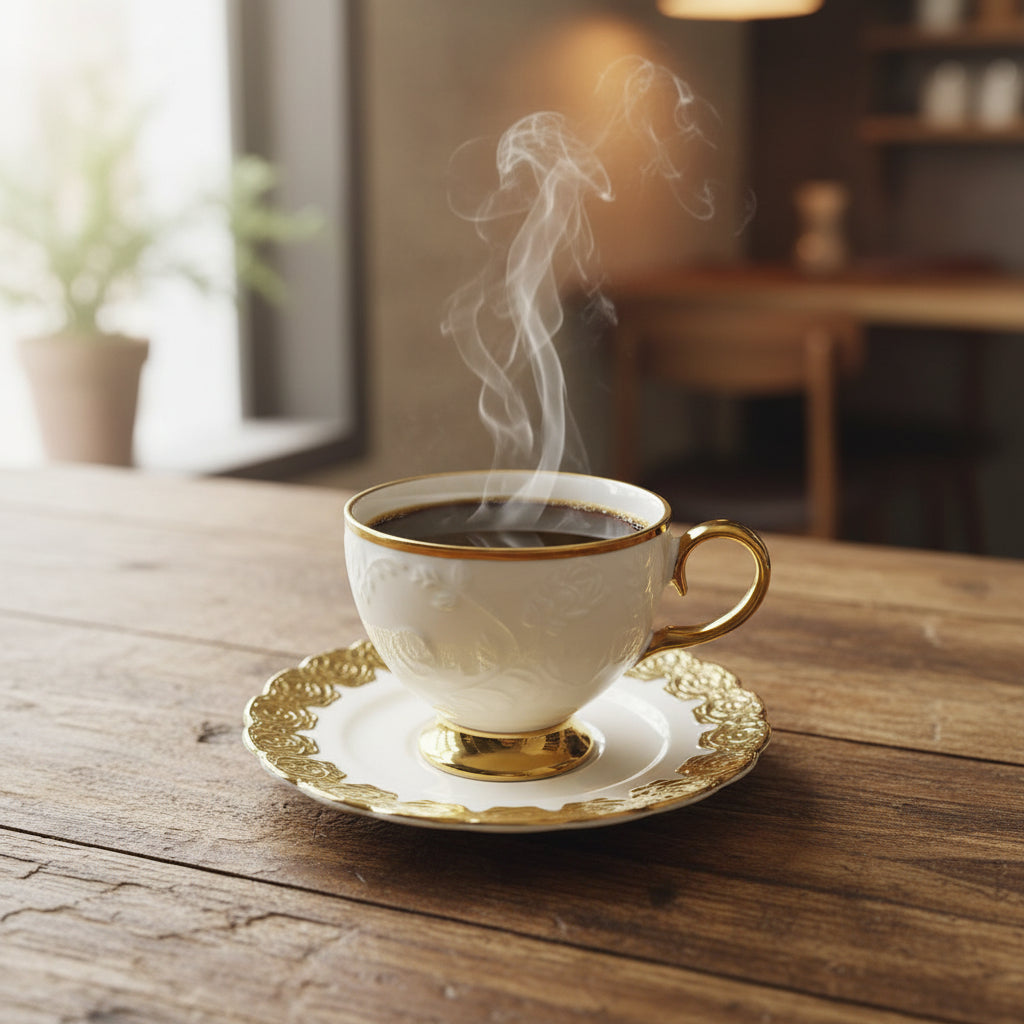 فنجان قهوة مع صحن - طراز 571