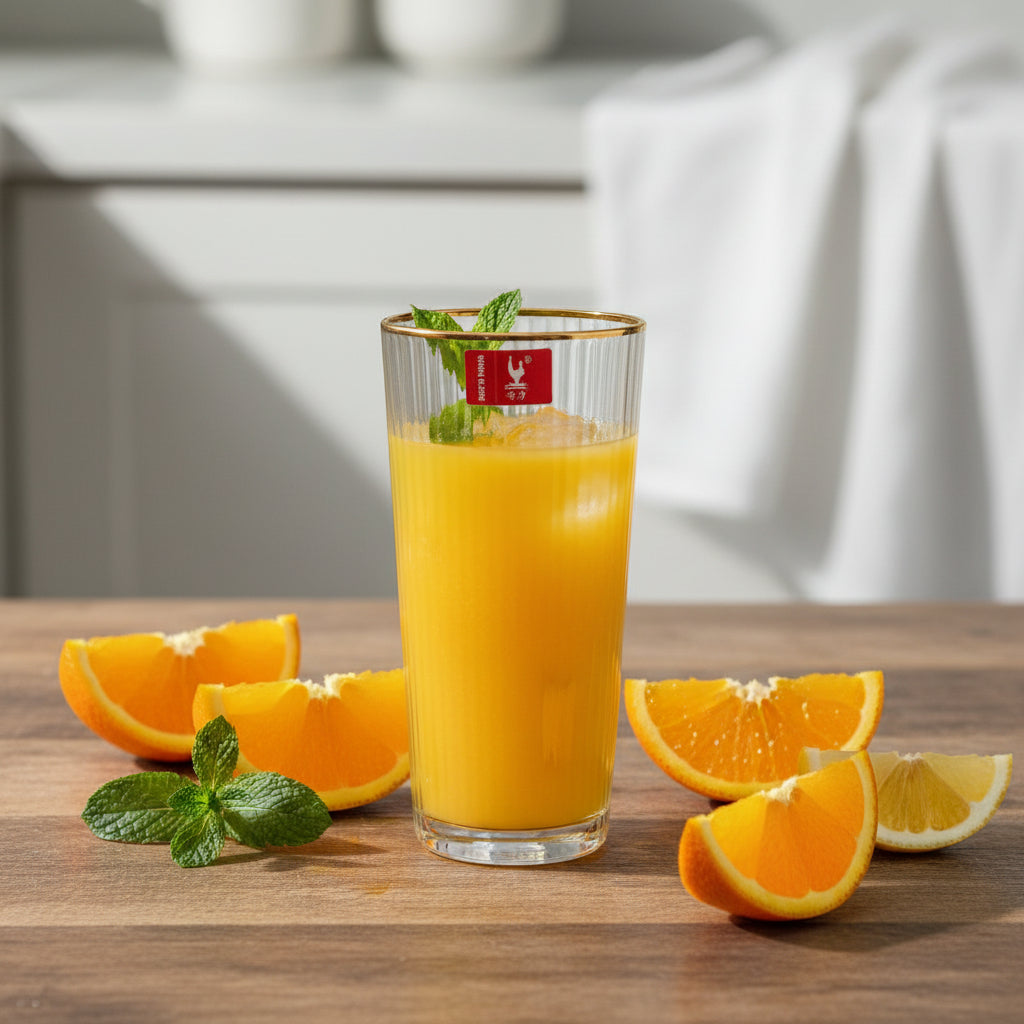 Clear Juice Glass