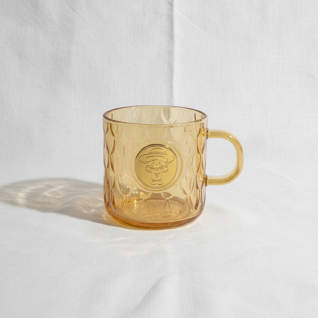 Glass mug set