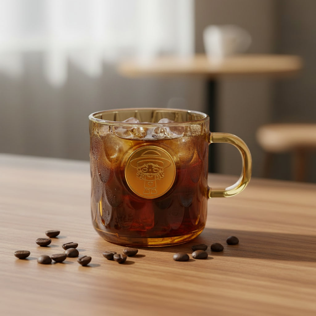 Glass mug set