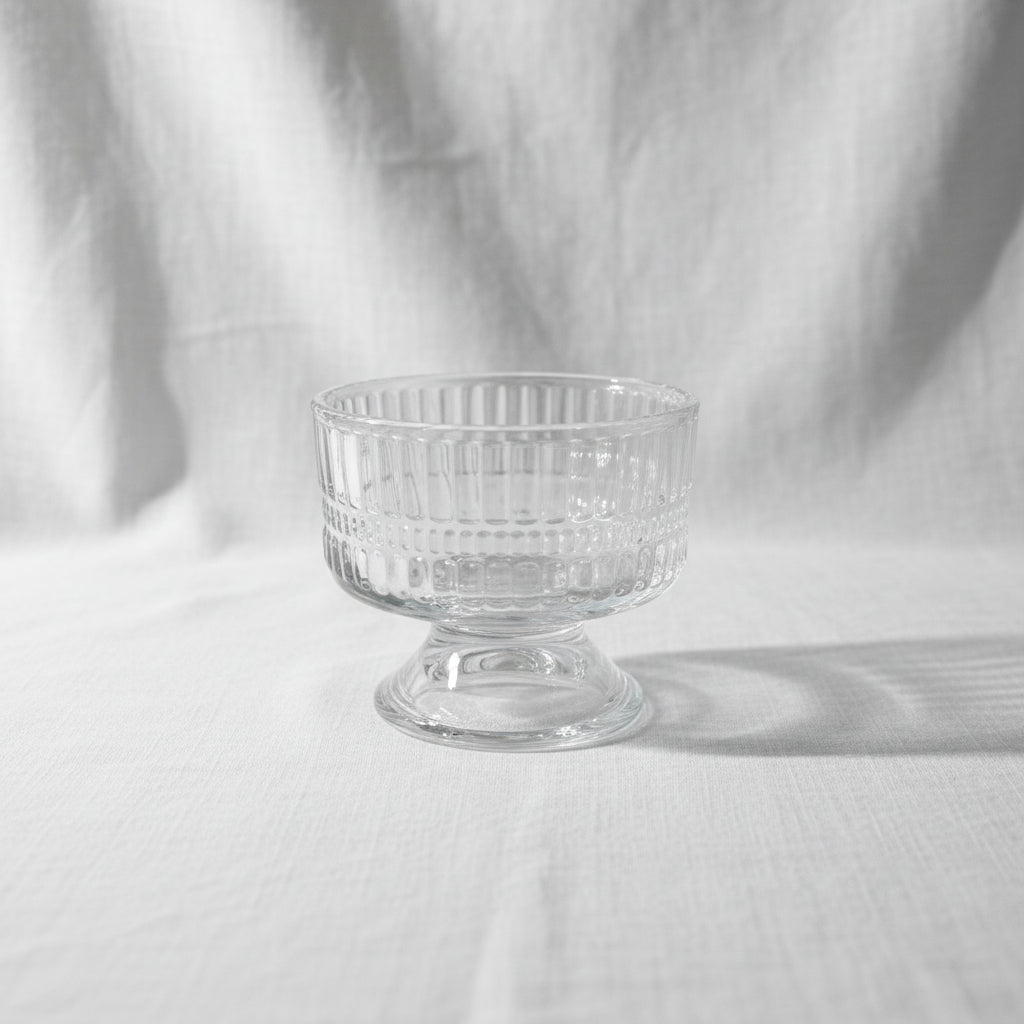أكواب زجاجية كريمية (225 مل) - طراز 143