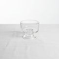 أكواب زجاجية بلون كريمي (225 مل) - تصميم 145