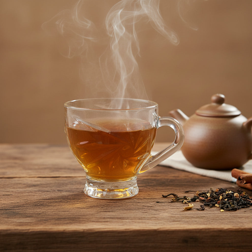 كوب شاي زجاجي - طراز 052