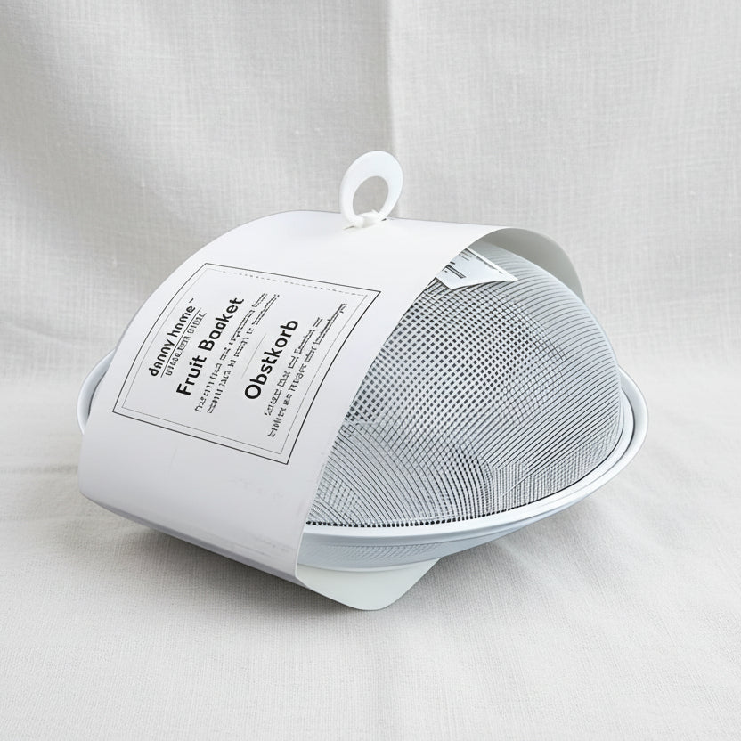 Fruit Drain Basket with Lid 27cm