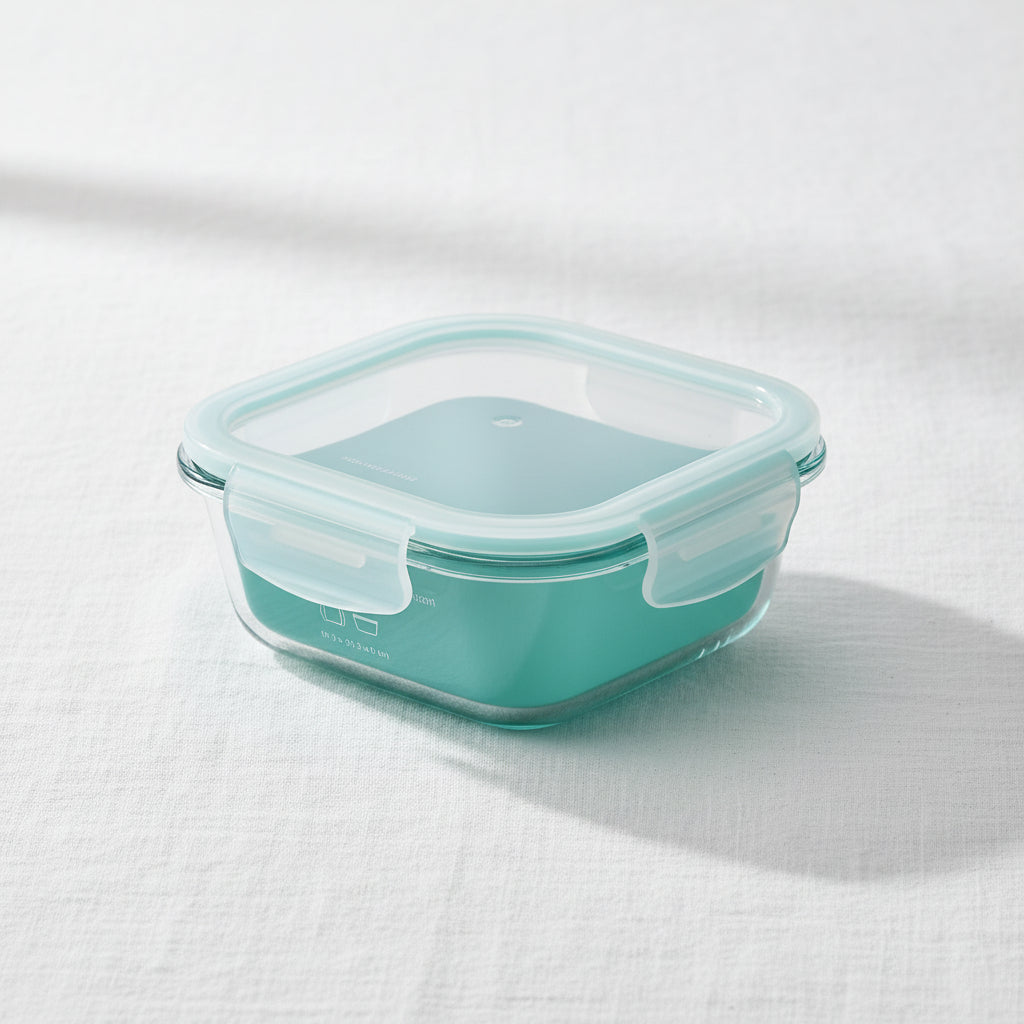Borosilicate Squared Food Container 750ml