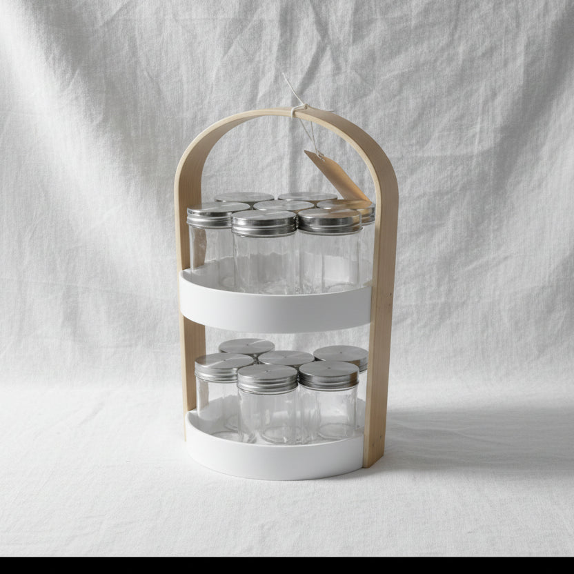 14 Spice Rotating Rack Holder