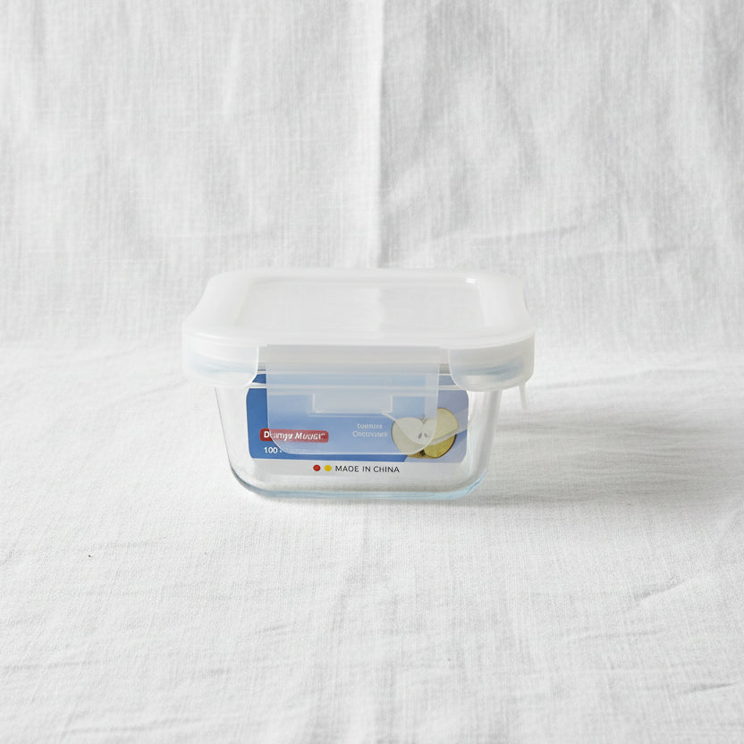 Borosilicate Squared Food Container 500ml