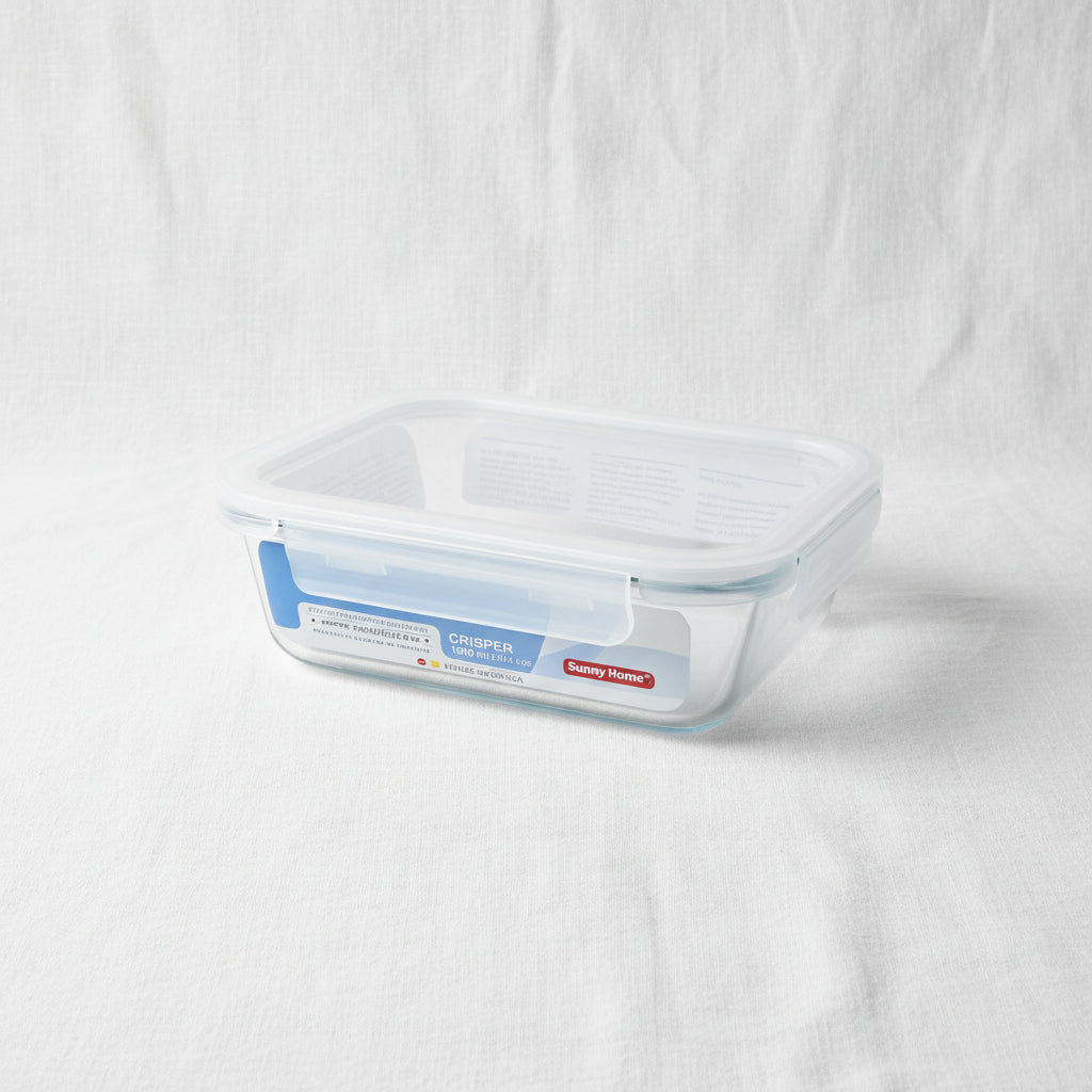 Borosilicate Rectangular Food Container 1000ml