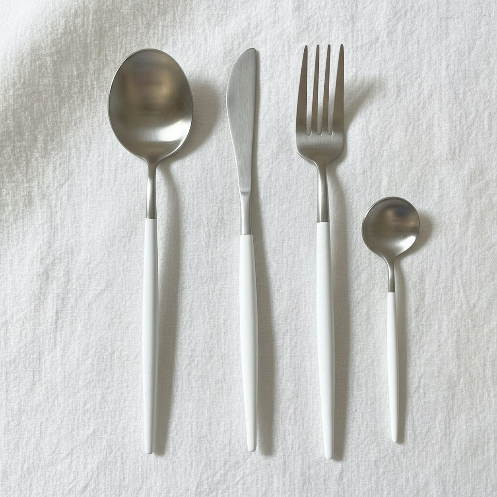 Spoons (24-Piece) – White – C12-10