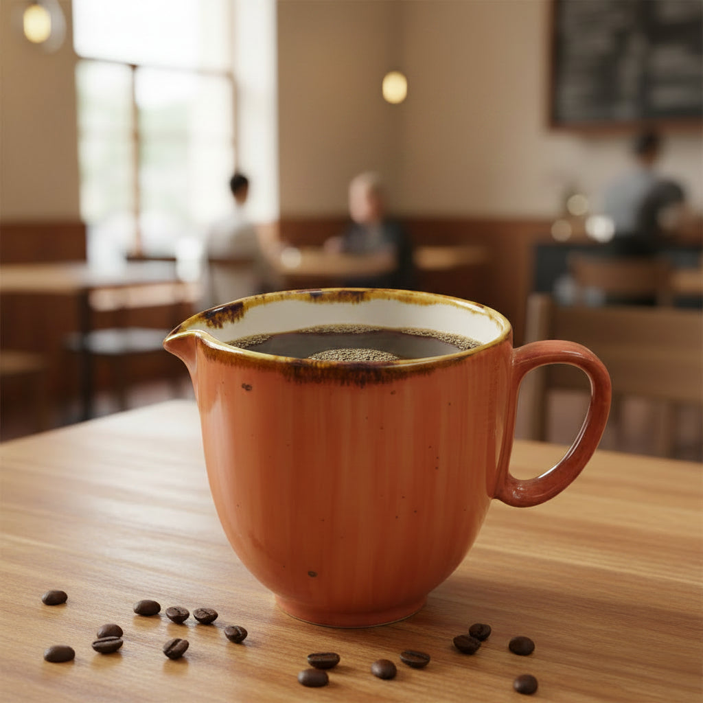 Porcelain Creamer / Milk Pitcher