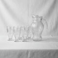 Juice Glass Set of 6 Pcs W/1.8L Water Jug